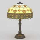 Lámpara de mesa vintage de Tiffany