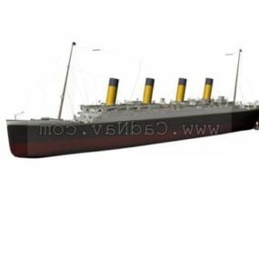 Titanic Watercraft 3d-malli