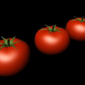 Comida Tomate Fruta Verdura Modelo 3d