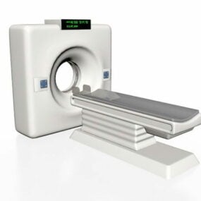 Máquina de resonancia magnética para tomografía hospitalaria modelo 3d