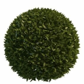 Garden Decoration Topiary Ball 3d model