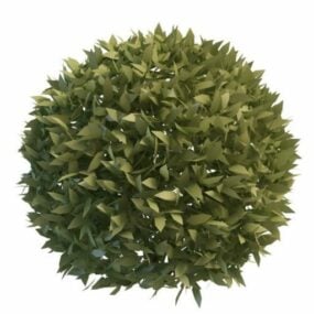 ガーデントピアリーボール植物装飾3Dモデル