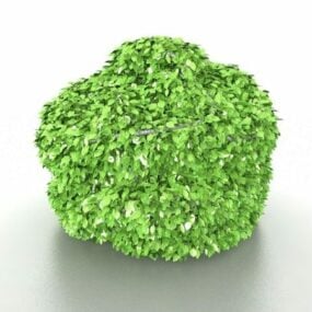 Topiary havebuske 3d-model