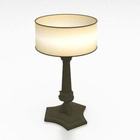 Traditional Bedroom Table Lamp 3d model