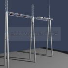 Industrial Transmission Pole