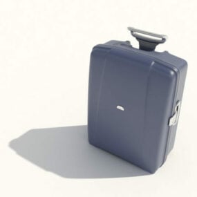 مدل سه بعدی ترولی چمدان مسافرتی