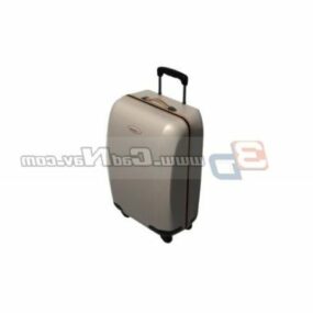 Travelling Luggage With Wheel 3d model