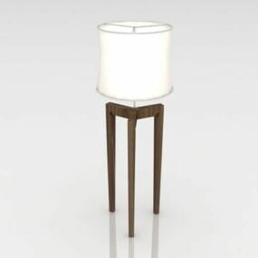Trójkątna lampa podłogowa Model 3D