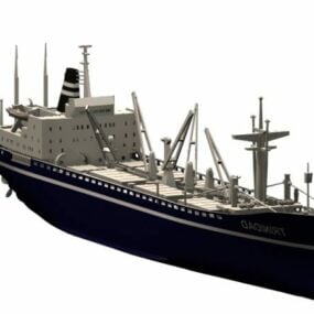 Mô hình 3d tàu chở hàng Trinidad