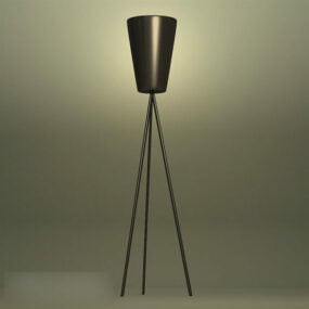 Tripod Home Lighting Floor Lamp 3d model