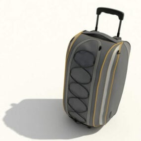 Trolley Travelling Bag 3d model