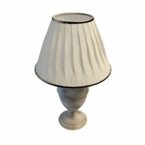 Lámpara de mesa para el hogar con forma de trofeo modelo 3d