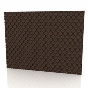 Tufted Wall Coverings Decoration 3d model
