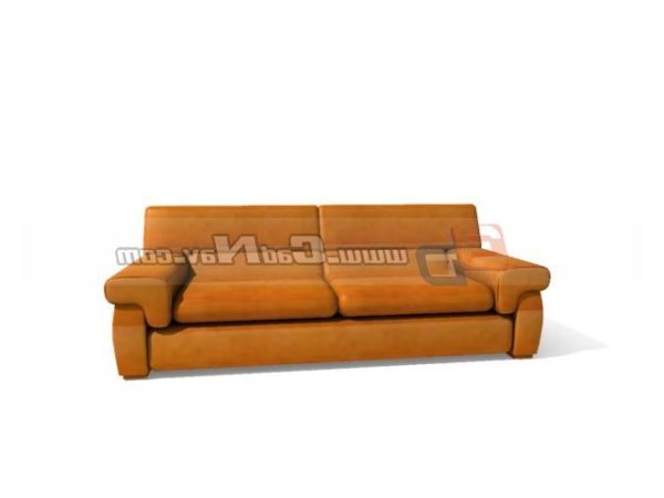 Two Seats Leather Lounge Sofa Furniture