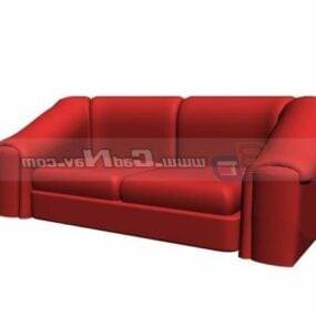 To sæder sofa 3d model