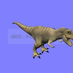 霸王龙恐龙动物3d模型