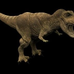 Ζώο Tyrannosaurus Rex Dinosaur 3d μοντέλο