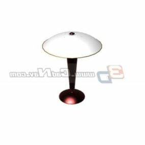 Lámpara de mesa con diseño en forma de paraguas modelo 3d