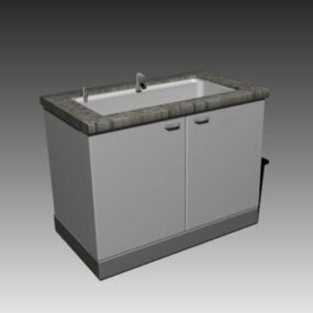 Model 3d Kabinet Sinki Perabot Dapur