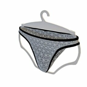 Clothing Underwear Panties 3d model