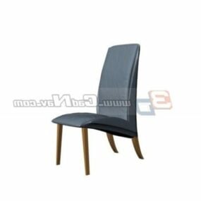 Upholstered Design Restaurant Chair 3d model