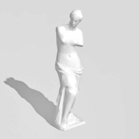 Model 3d Patung Venus De Milo