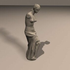 تمثال فينوس اليوناني نموذج ثلاثي الأبعاد