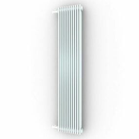 3д модель вертикального дизайнерского радиатора для дома