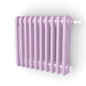 Home Equipment Vertical Radiant Heater 3d model