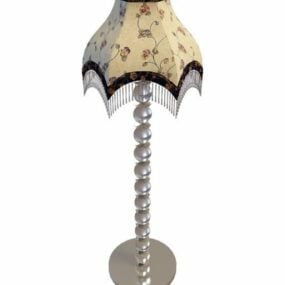 Vintage Style French Floor Lamp 3d model