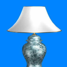European Vintage Bordlampe 3d model
