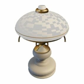 Mushroom Lamp 3d model