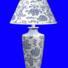 Starožitný nábytek Vintage styl lampa
