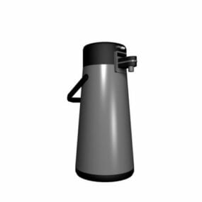 Vintage Style Thermos Bottle 3d model