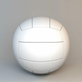 Mô hình 3d bóng chuyền thể thao