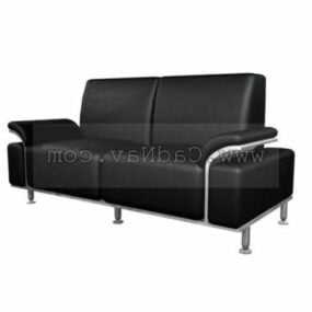 Waiting Room Sofa Furniture 3d model