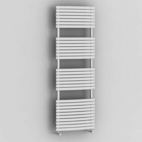 Radiator Logam Panel Dinding model 3d