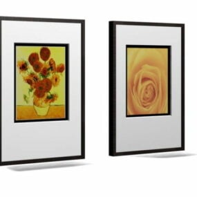 Wall Picture Frame Decoration 3d model