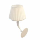 White Shade Wall Sconce Lampe