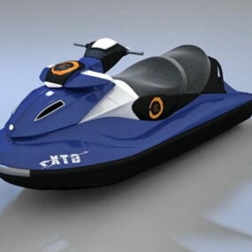 Watercraft Scooter 3d model