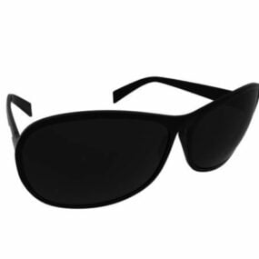 Brown Sunglasses 3d model