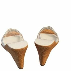 Sandal Sandal Hak Wedge Fashion model 3d