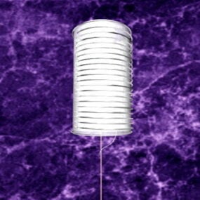 Zylinderlampenschirm 3D-Modell