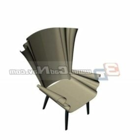 Wiggle Side Chair Furniture 3d-modell
