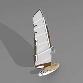 3d модель корабля Windsurfer
