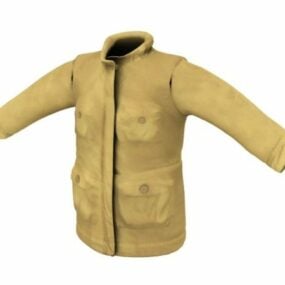 Zimní bunda Pánské oblečení 3D model
