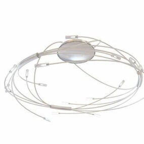 Home Wire Pendant Lamps 3d model