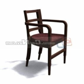 Model 3D krzesła Wishbone