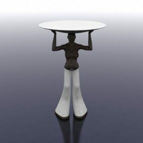 Woman Candle Holder 3d model