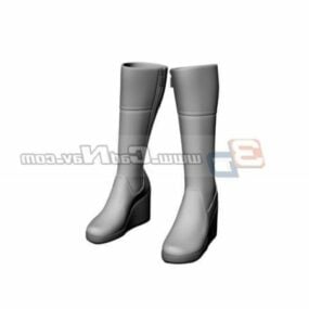 Kvinnor Fashionsnow Boots 3d-modell